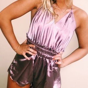 Silk romper!
